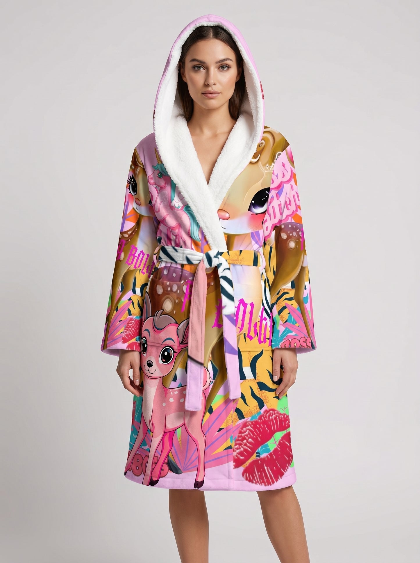 PIA BOLTE® Dream Icon Hooded Robe – Soft Luxury Lounge Edition