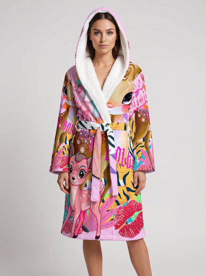 PIA BOLTE® Dream Icon Hooded Robe – Soft Luxury Lounge Edition