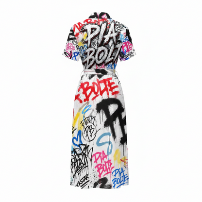 PIA BOLTE® Dress Long Jacket Graffiti PB