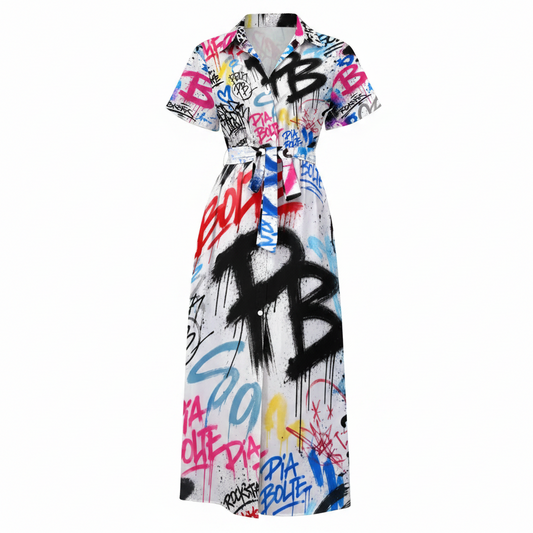 PIA BOLTE® Dress Long Jacket Graffiti PB