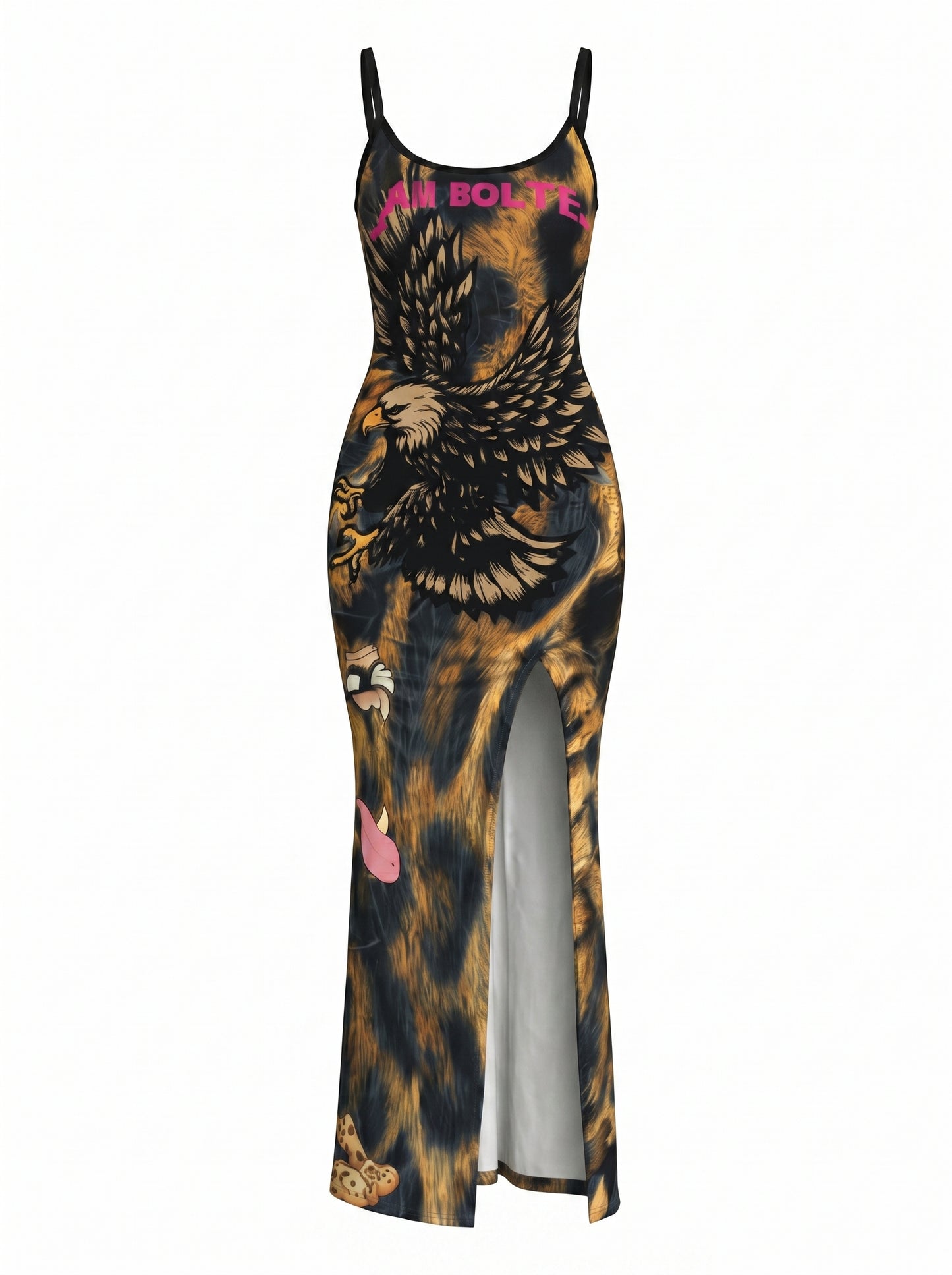 PIA BOLTE® EAGLE LEO ANIMALS MAXI DRESS