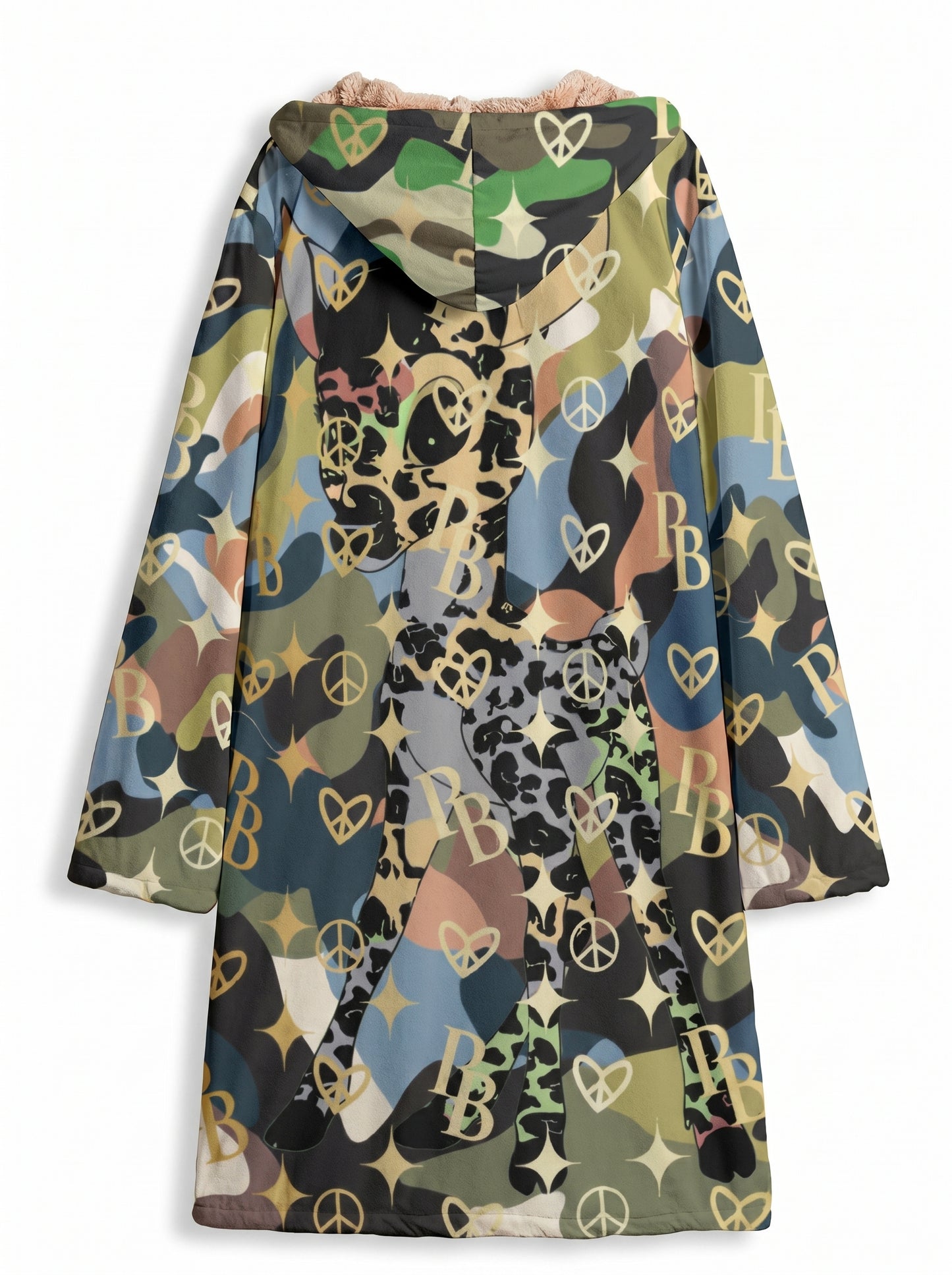 PIA BOLTE® Fleece - Soft Camou