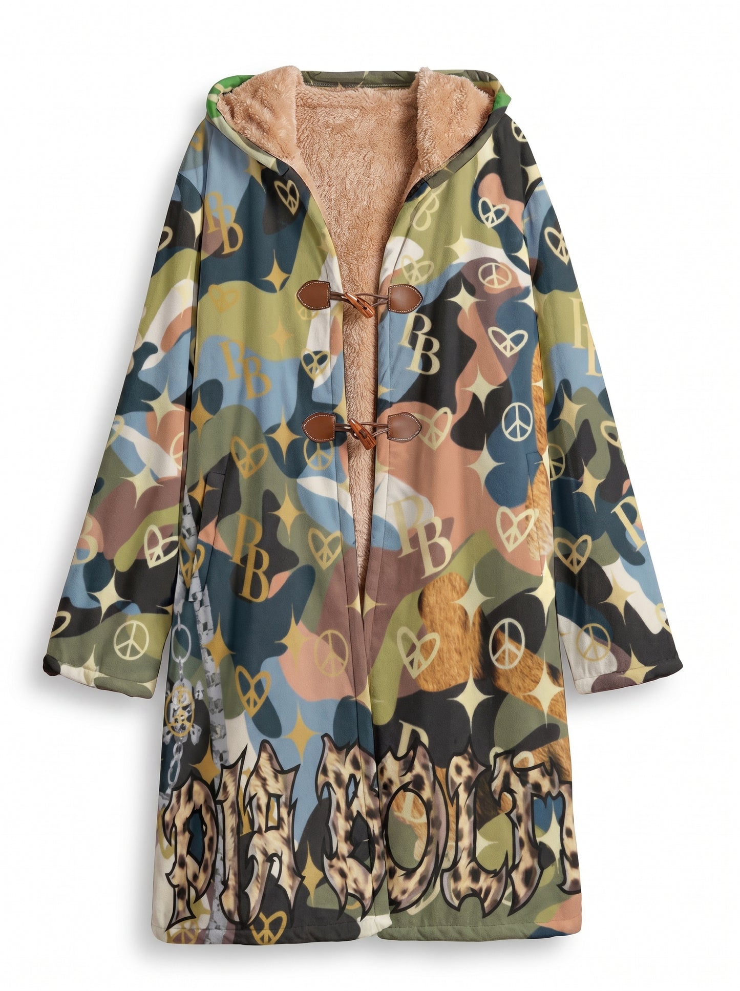 PIA BOLTE® Fleece - Soft Camou