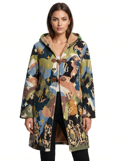 PIA BOLTE® Fleece - Soft Camou