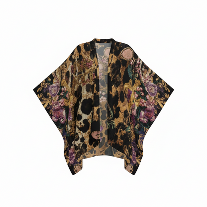 PIA BOLTE® Flower Luxury Poncho Jacket