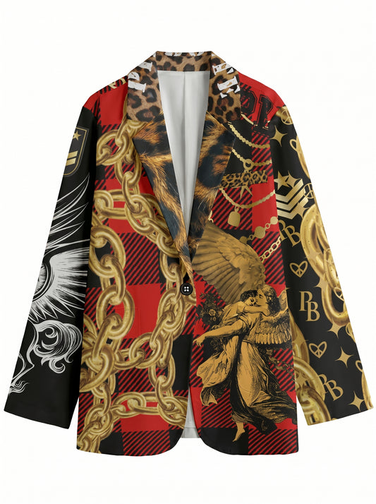 PIA BOLTE® Golden Dynasty Blazer – Baroque Couture