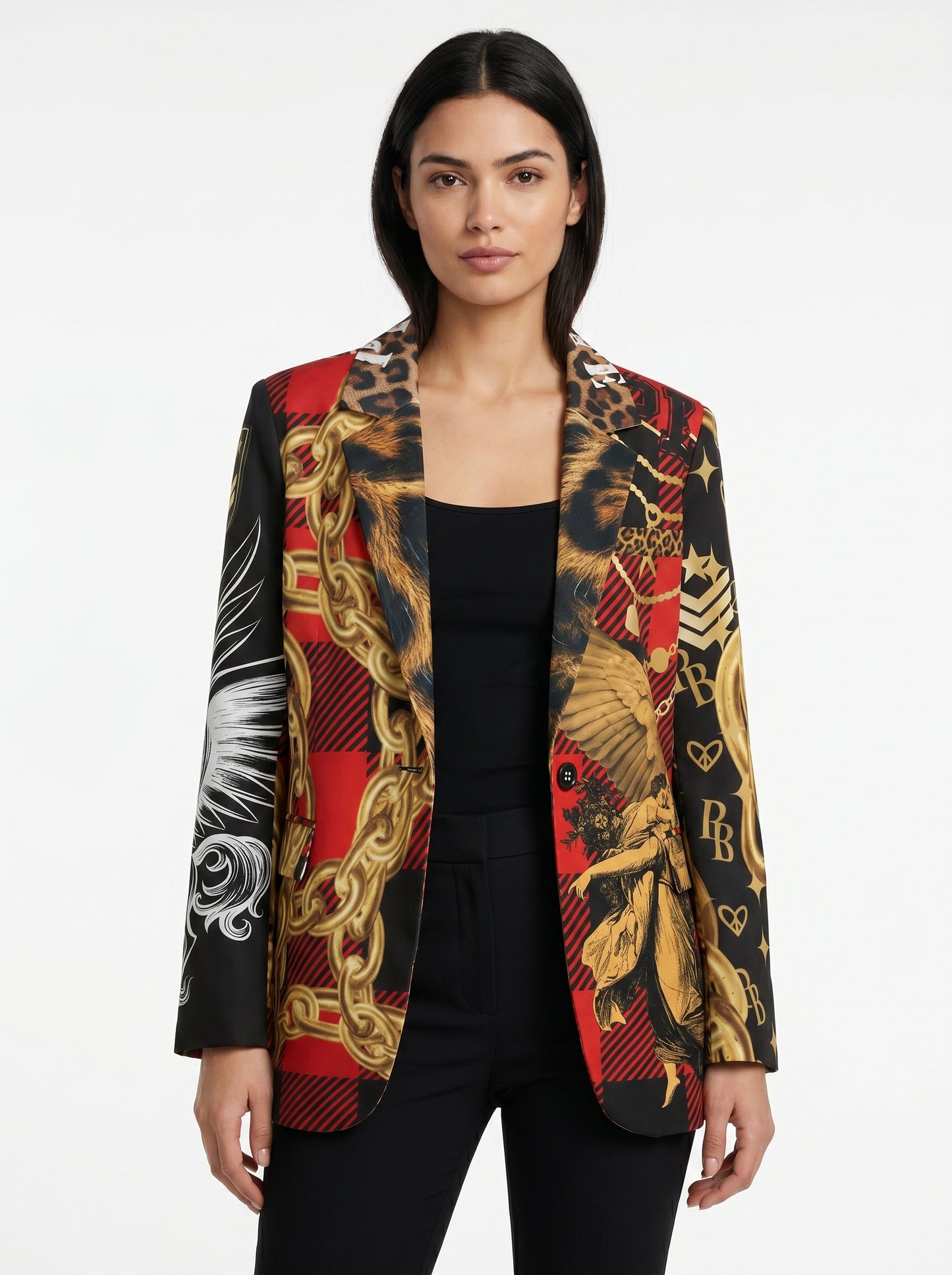 PIA BOLTE® Golden Dynasty Blazer – Baroque Couture