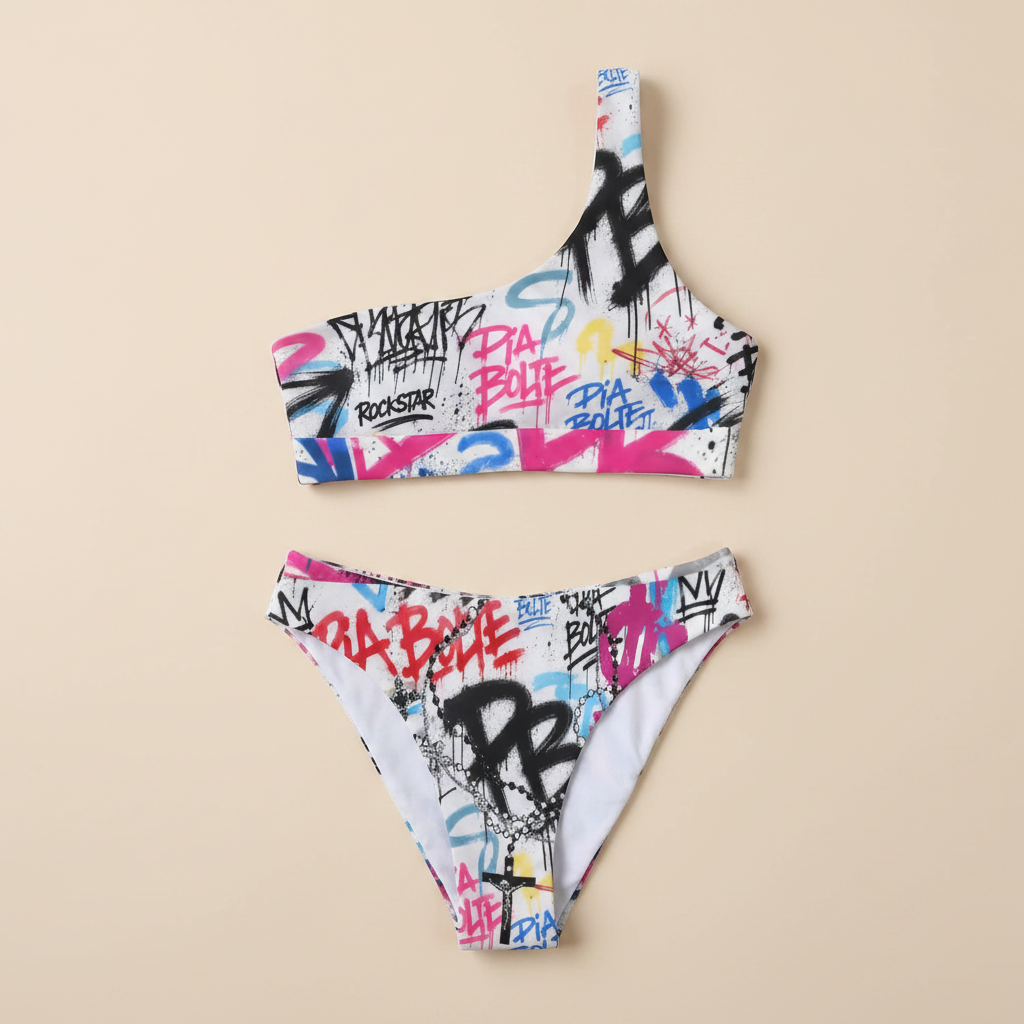 PIA BOLTE® Graffiti Rockstar Bikini
