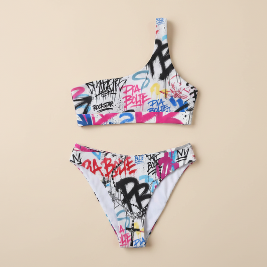 PIA BOLTE® Graffiti Rockstar Bikini - PIA BOLTE® COUTURE