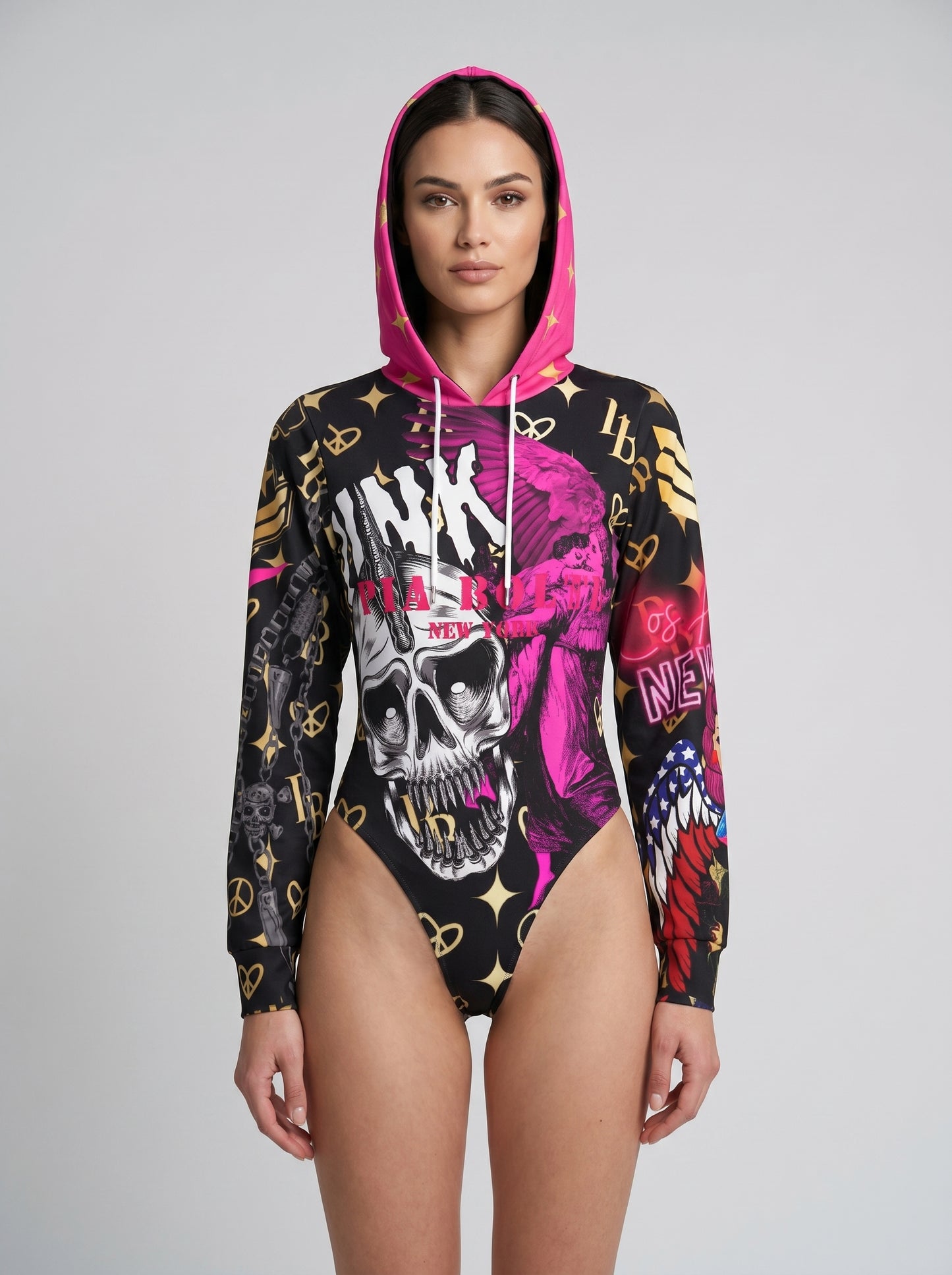 PIA BOLTE® Graphic Fusion Bodysuit NY