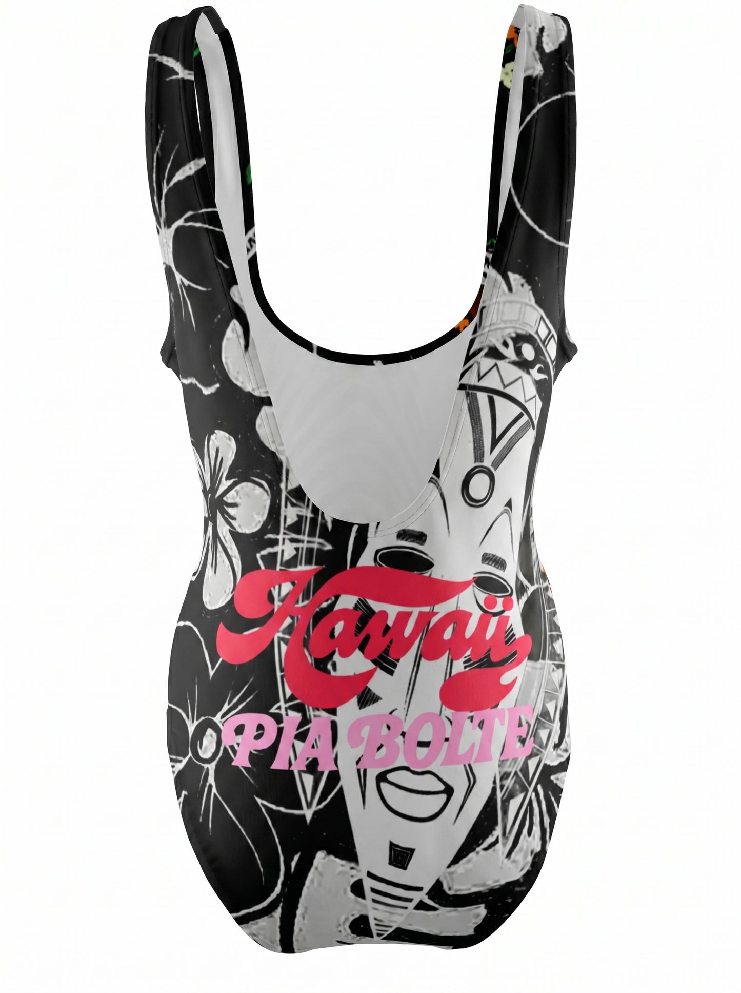 PIA BOLTE® High Cut Swimsuit Aloha Hawaii Flower Power - PIA BOLTE® COUTURE