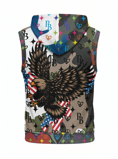 PIA BOLTE® Hooded Vest – Scorpion Camo Print