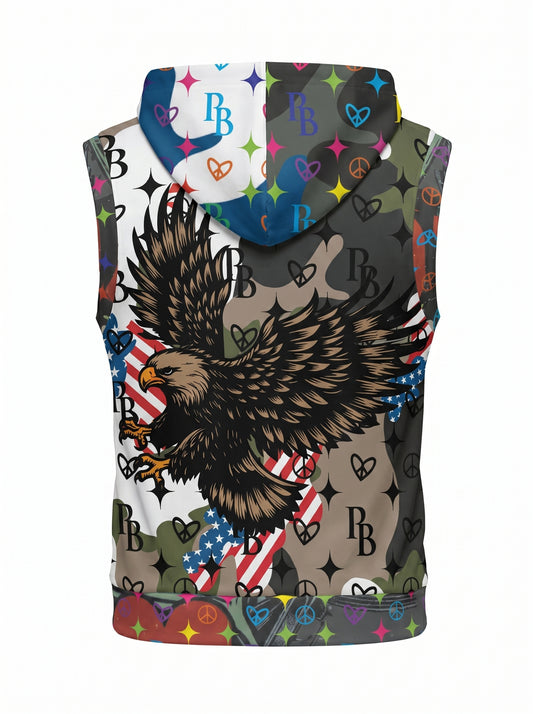 PIA BOLTE® Hooded Vest – Scorpion Camo Print