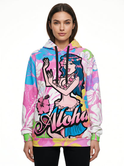 PIA BOLTE® Hoodie - Aloha Hawaii Flower 👌👌👌 - PIA BOLTE® COUTURE
