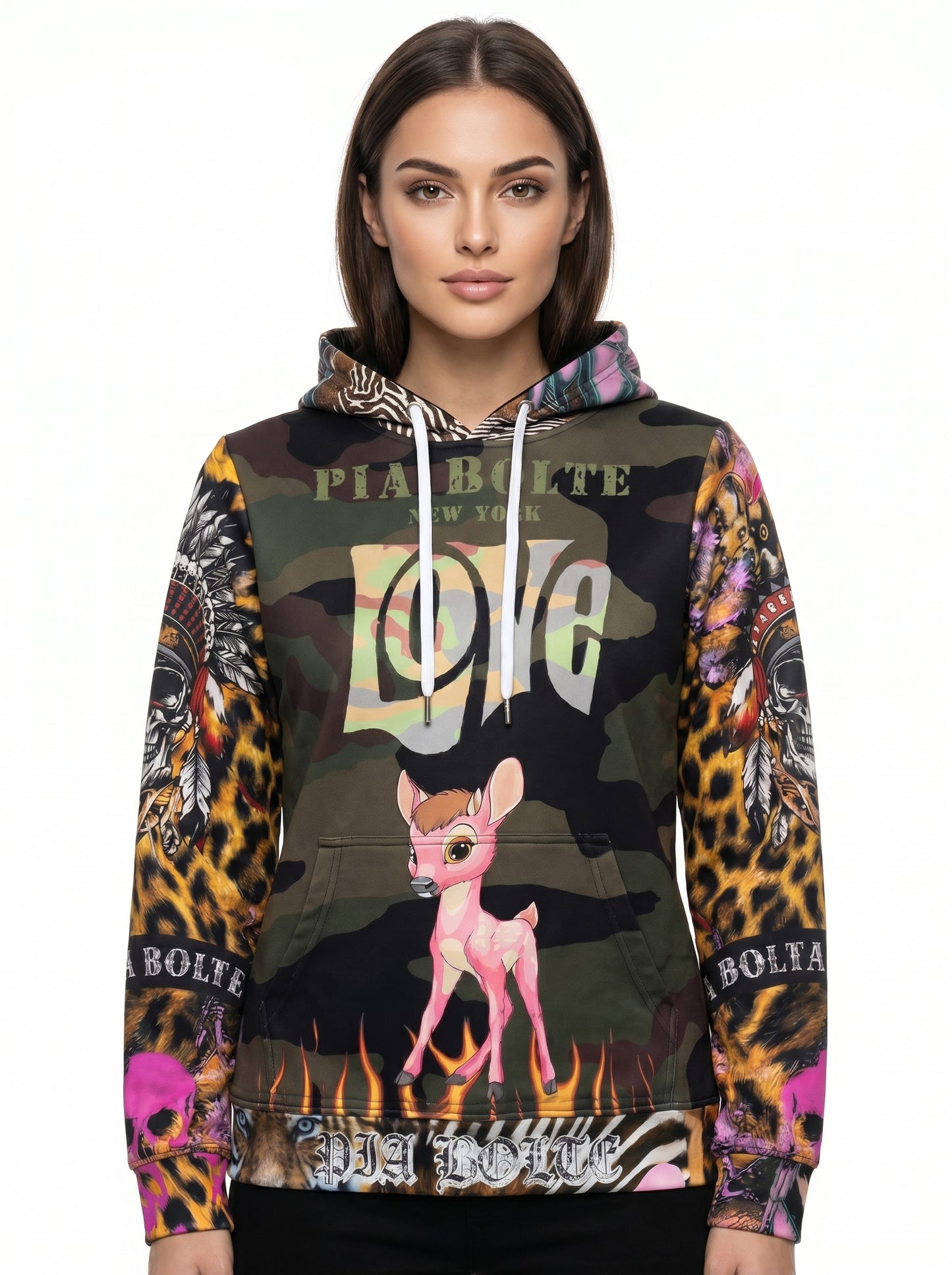 PIA BOLTE® Hoodie Bambii Tiger - PIA BOLTE® COUTURE