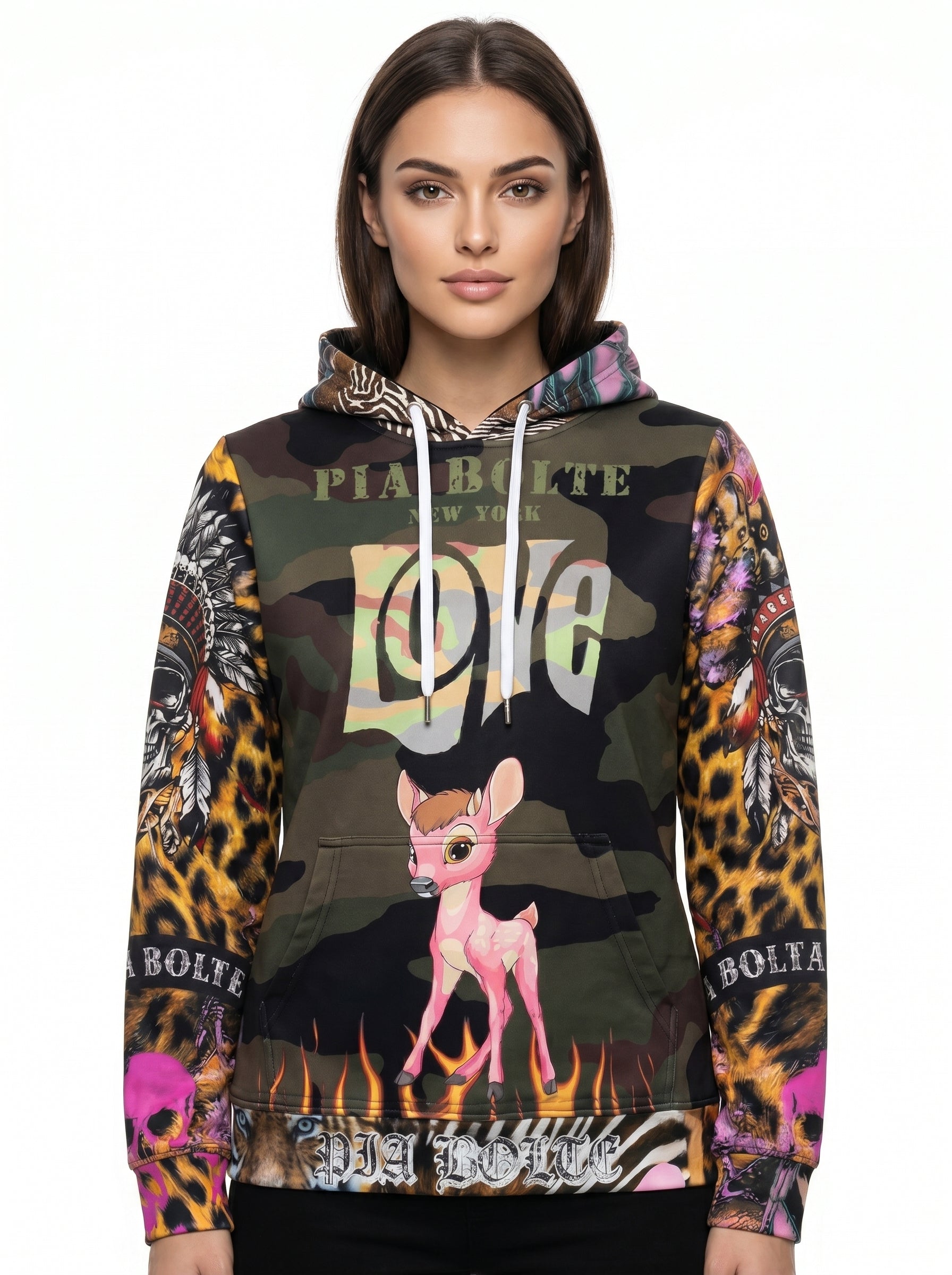 PIA BOLTE® Hoodie Bambii Tiger - PIA BOLTE® COUTURE