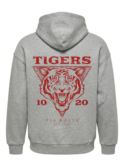 PIA BOLTE® Hoodie - Grey Tiger