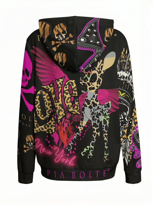 PIA BOLTE® Hoodie LEO BEAUTY