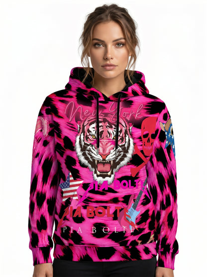 PIA BOLTE® Hoodie Leo pink