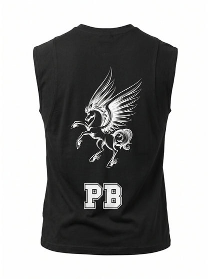 PIA BOLTE® Horn Skull Tank – Minimal Statement Shirt