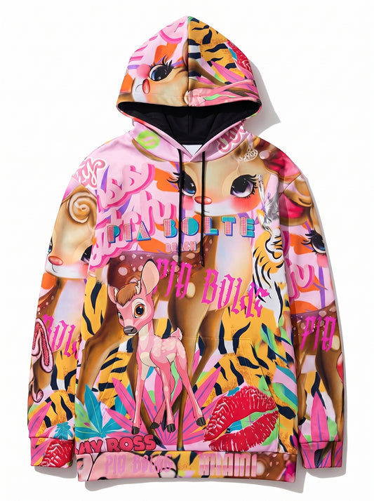 Pullover Hoodie sweet Bambii kiss💋