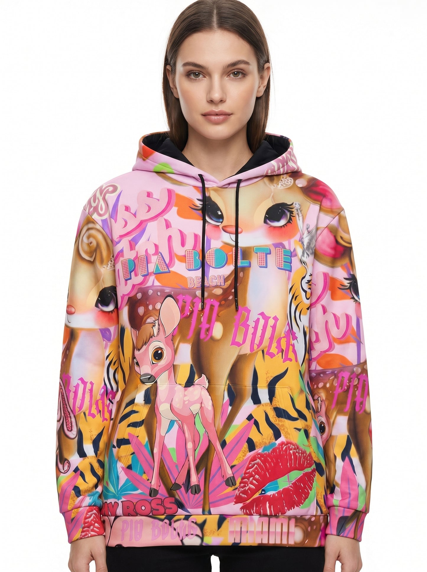 Pullover Hoodie sweet Bambii kiss💋 - PIA BOLTE® COUTURE