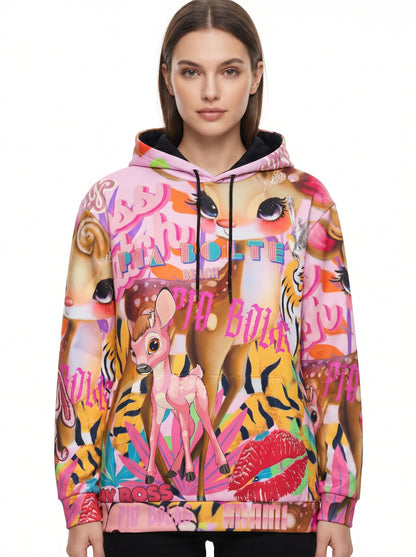Pullover Hoodie sweet Bambii kiss💋 - PIA BOLTE® COUTURE