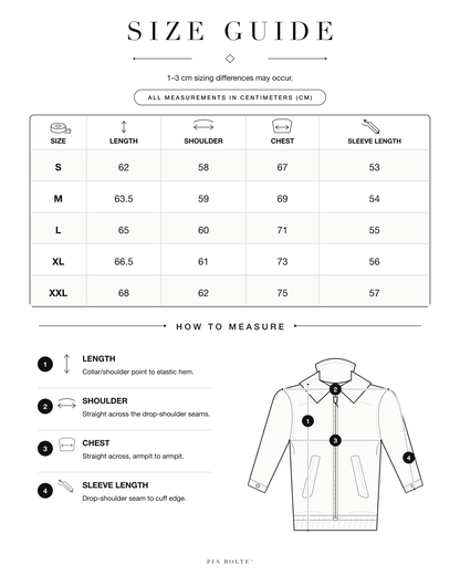 PIA BOLTE® NO FEAR SPIDER DENIM JACKET