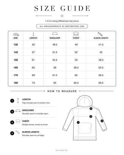 PIA BOLTE® CROWNED HEART & PRINCESS FAWN KIDS HOODIE