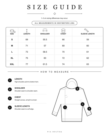 PIA BOLTE® SCORPION & BUNNY SUN FADE FRAYED FLEECE HOODIE