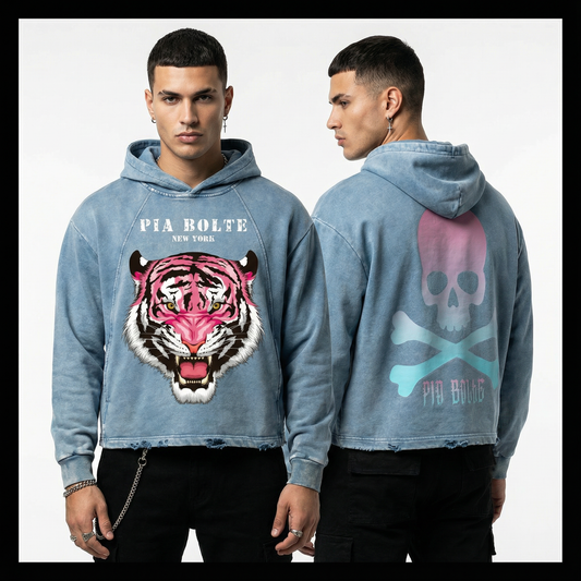 PIA BOLTE® Hoodie - Rosy Tiger