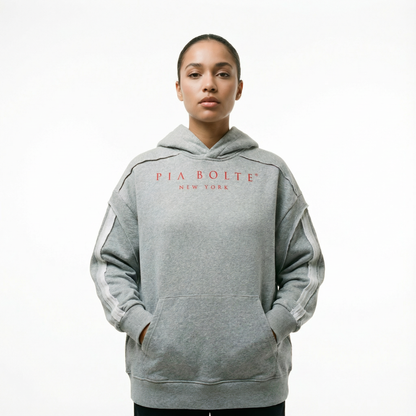 PIA BOLTE® Hoodie - Grey Tiger - PIA BOLTE® COUTURE