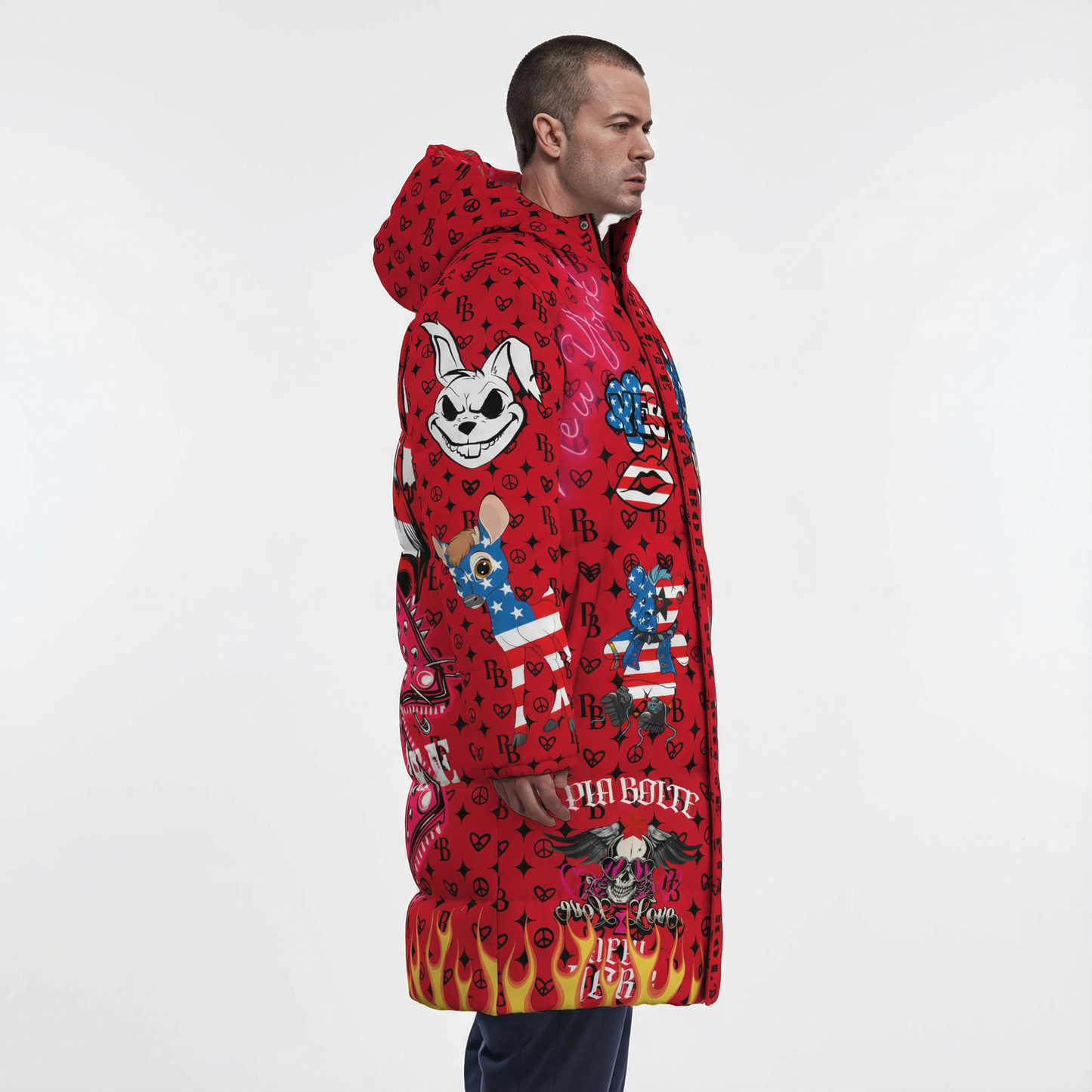 PIA BOLTE® Winter Mantel - PUNK ICON unisex