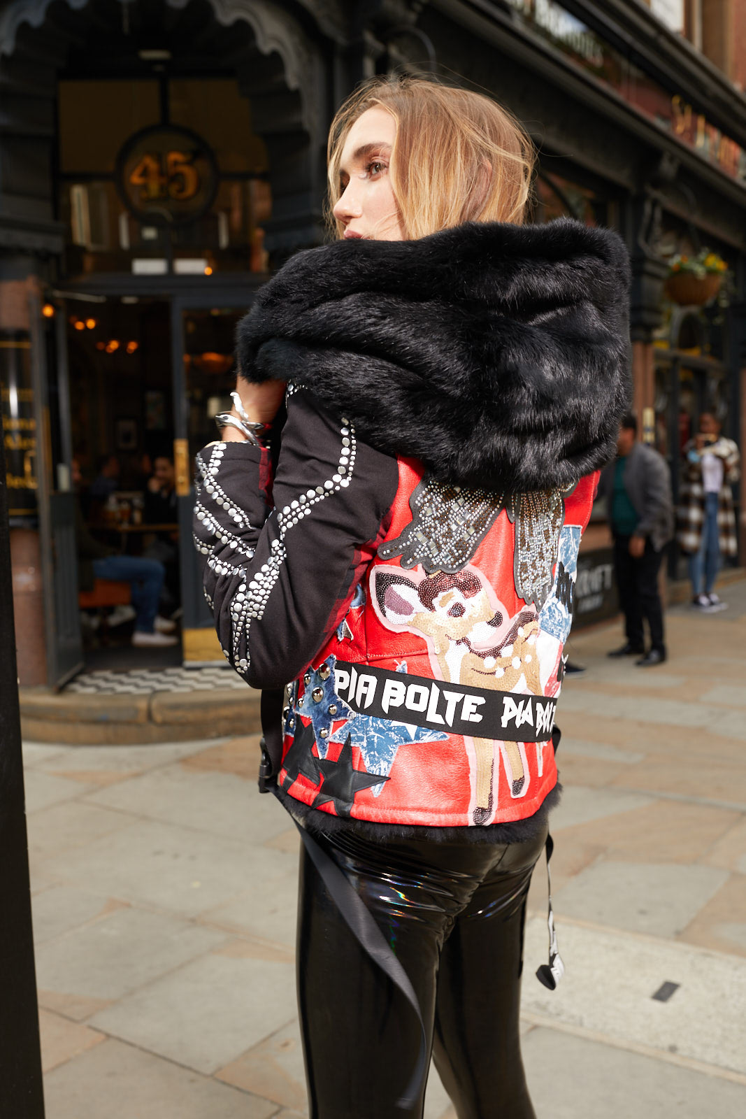 PIA BOLTE® Jacket red LADY - PIA BOLTE® COUTURE
