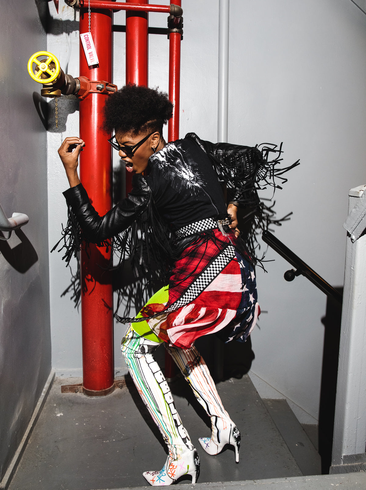 PIA BOLTE ® NYFW 2020 DRESS SKULL - PIA BOLTE® COUTURE