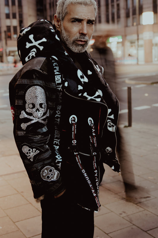PIA BOLTE MEN Skull Parker