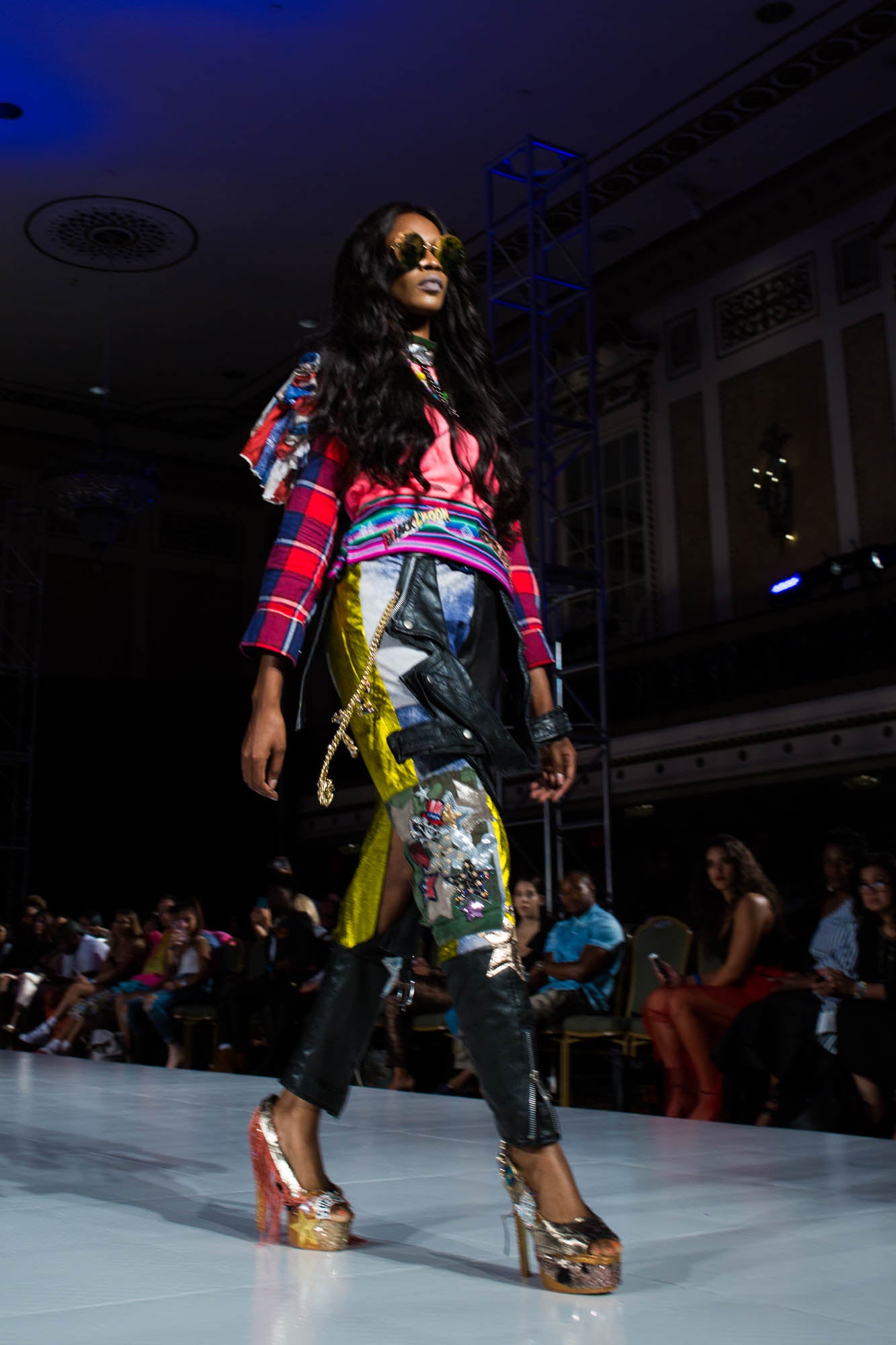 PIA BOLTE® "This fashion machine kills" Leather Pant - PIA BOLTE® COUTURE