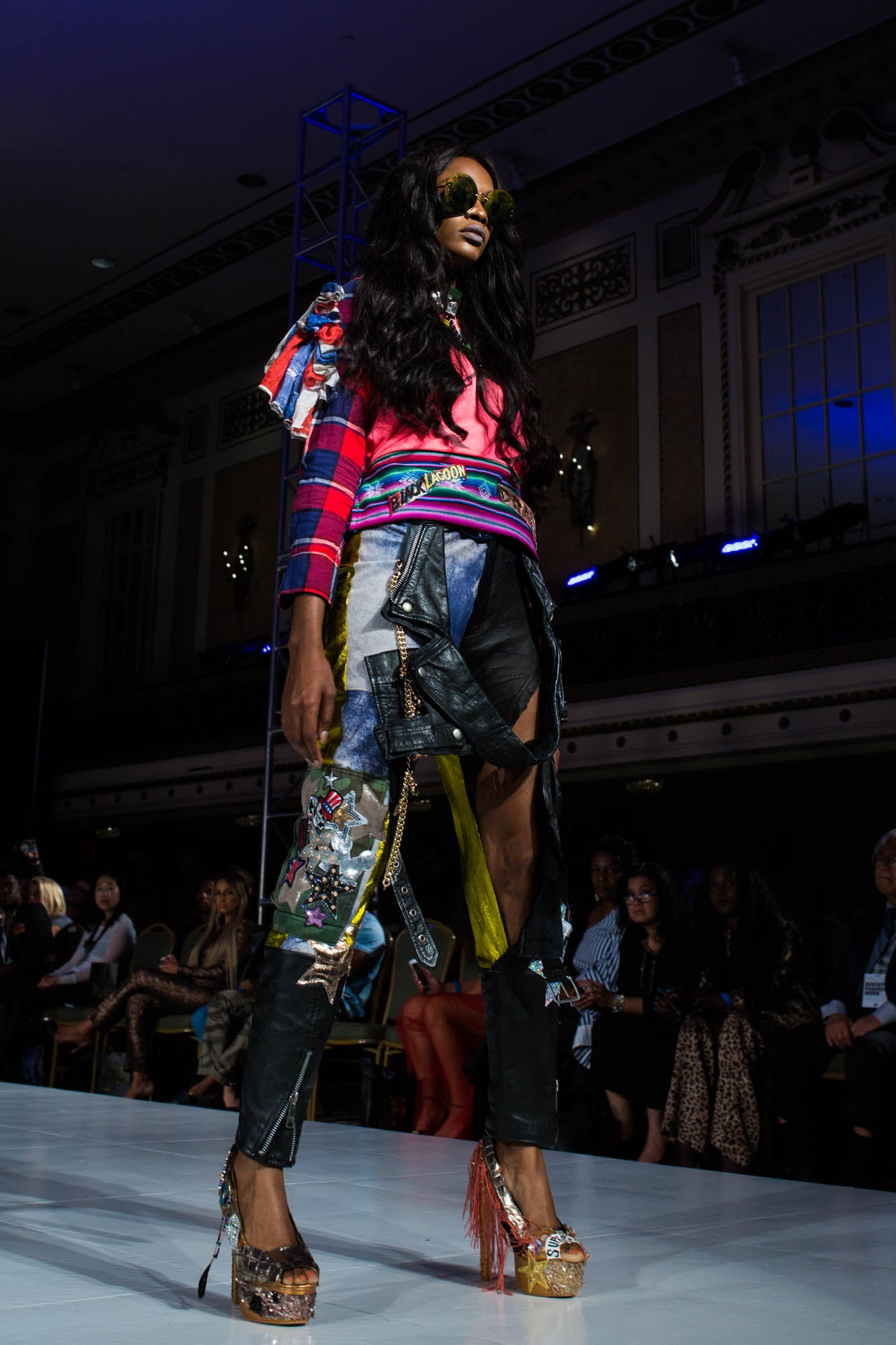 PIA BOLTE® "This fashion machine kills" Leather Pant - PIA BOLTE® COUTURE
