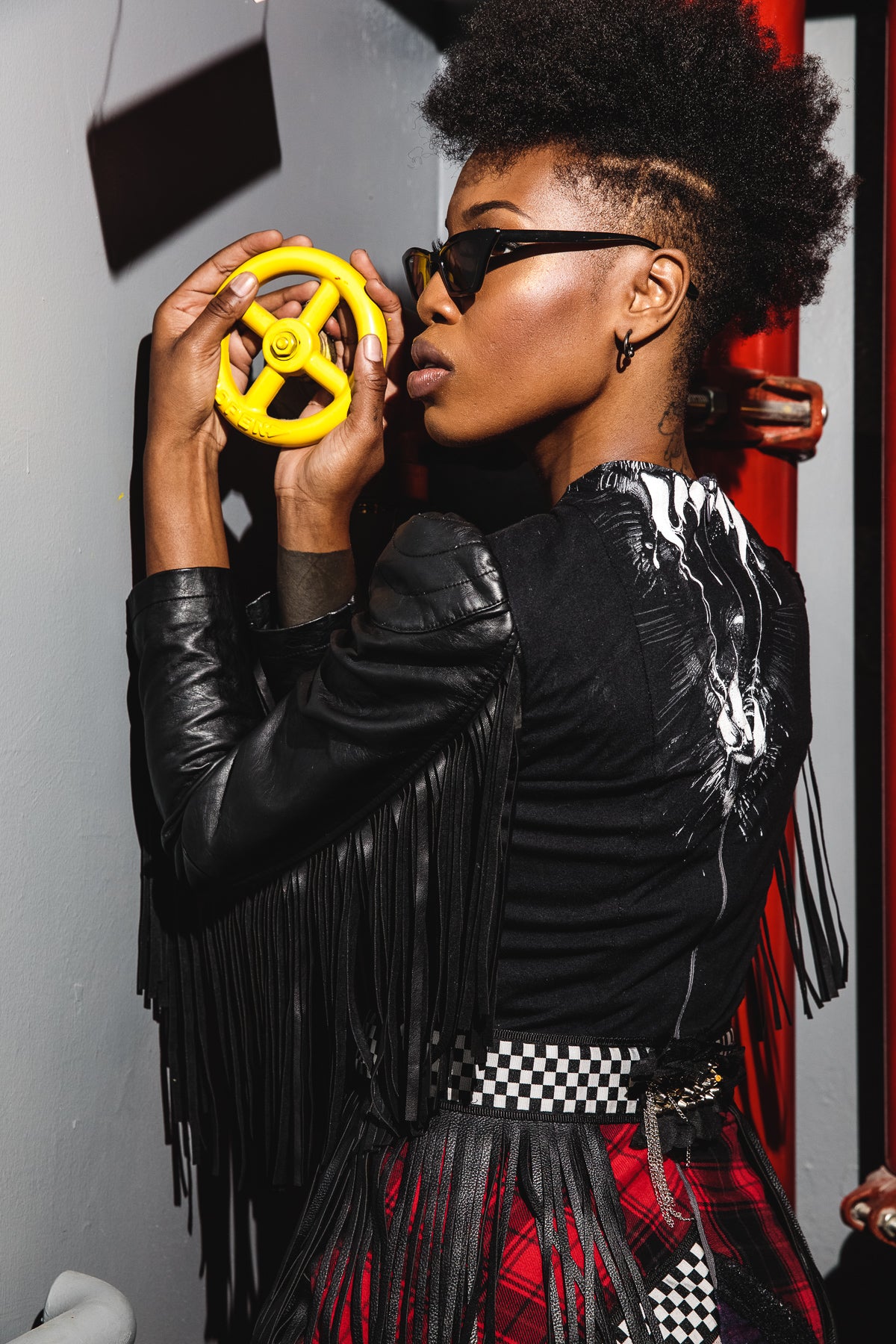 PIA BOLTE ® NYFW 2020 DRESS SKULL - PIA BOLTE® COUTURE