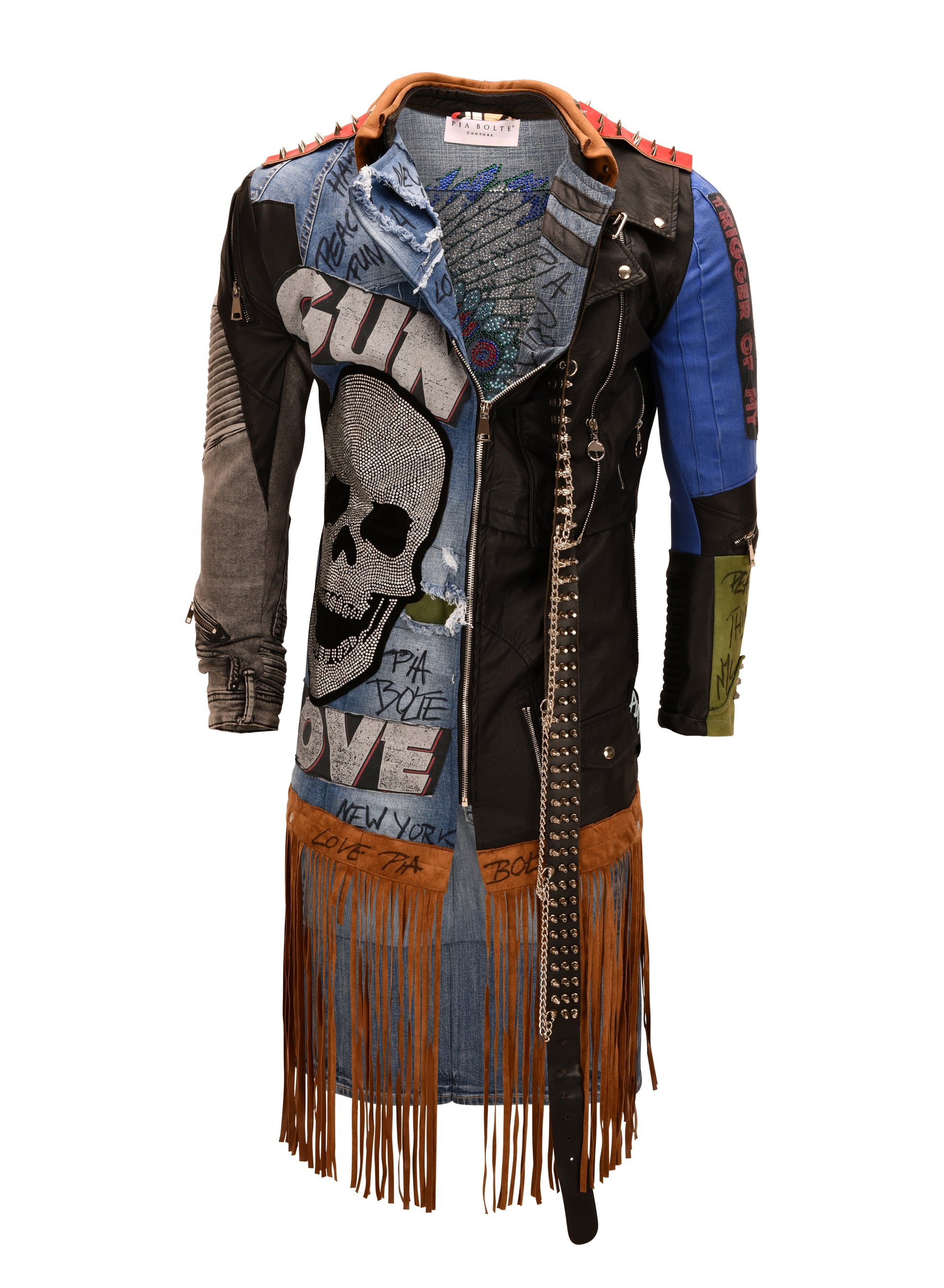 PIA BOLTE® COAT Indian Style woman or men - PIA BOLTE® COUTURE