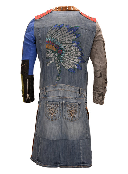PIA BOLTE® COAT Indian Style woman or men - PIA BOLTE® COUTURE