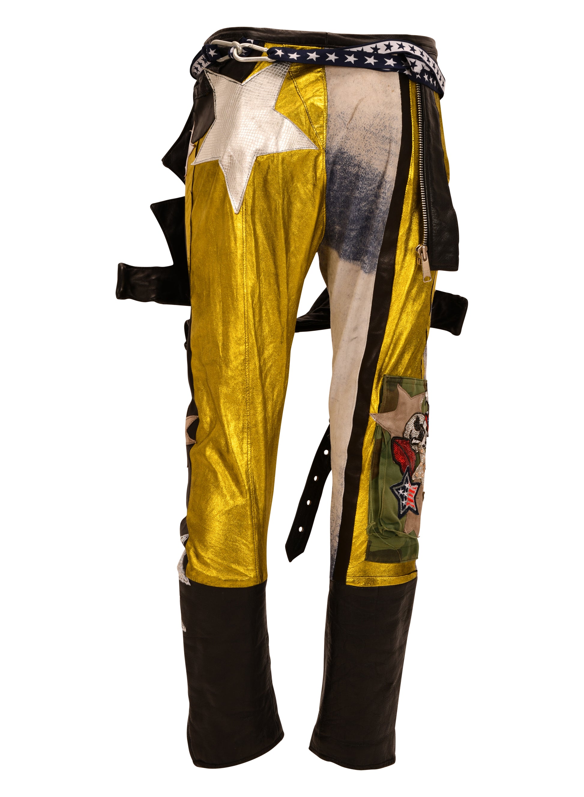 PIA BOLTE® "This fashion machine kills" Leather Pant - PIA BOLTE® COUTURE