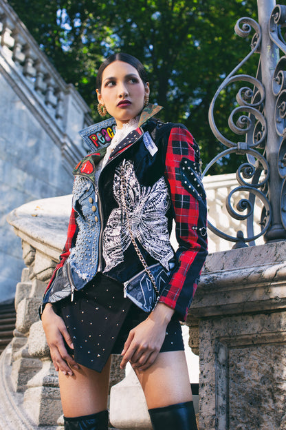 PIA BOLTE Jacket BUTTERFLY loves Wolf - PIA BOLTE® COUTURE