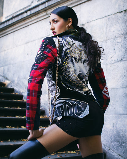 PIA BOLTE Jacket BUTTERFLY loves Wolf - PIA BOLTE® COUTURE