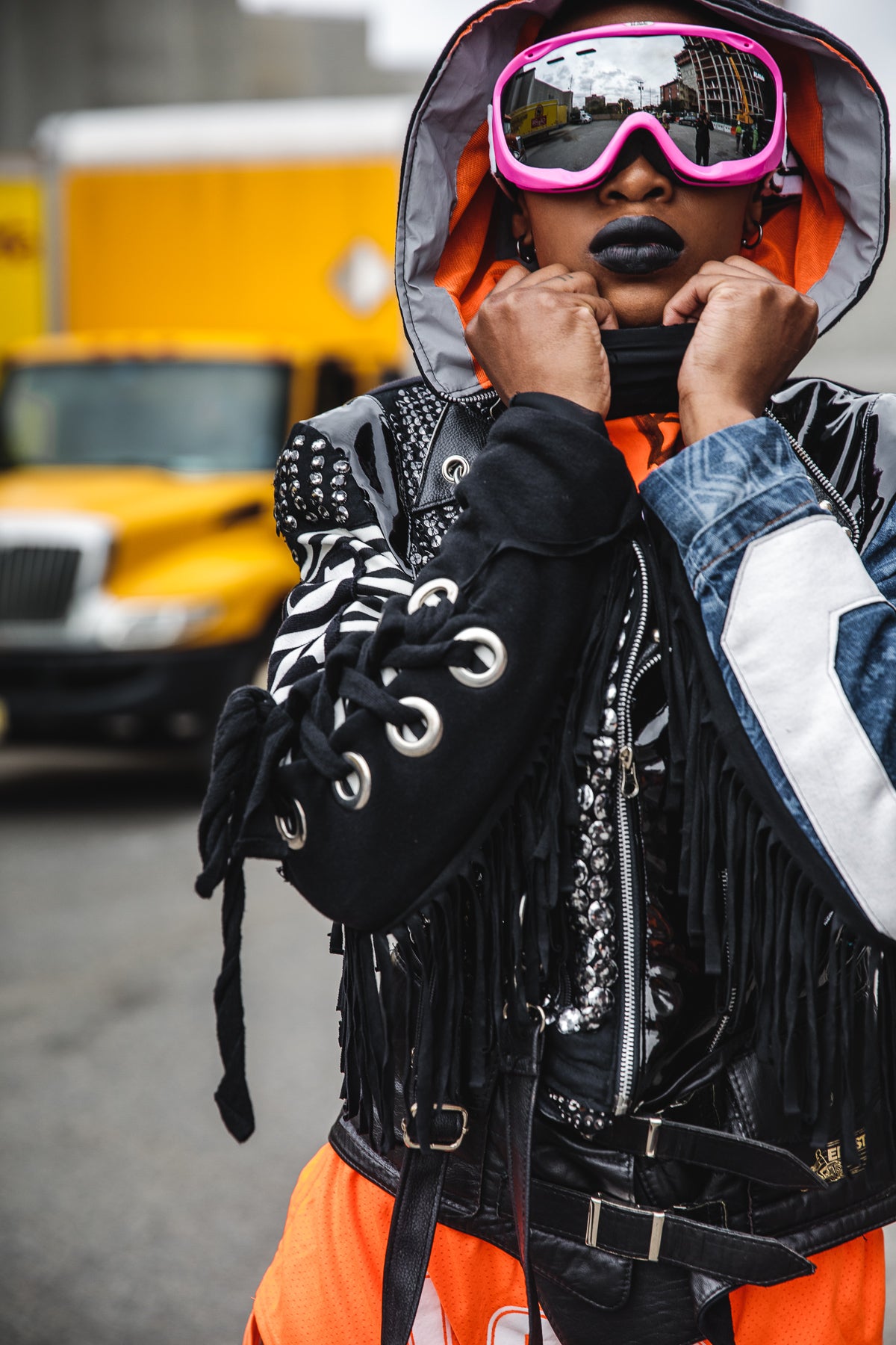 PIA BOLTE ® NYFW 2020 Jacket black lady - PIA BOLTE® COUTURE