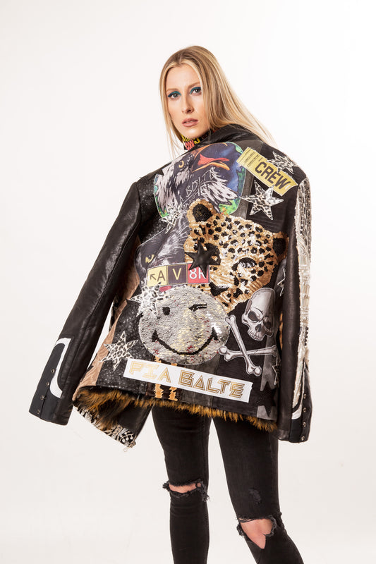 PIA BOLTE Jacket LEO ROCK Style
