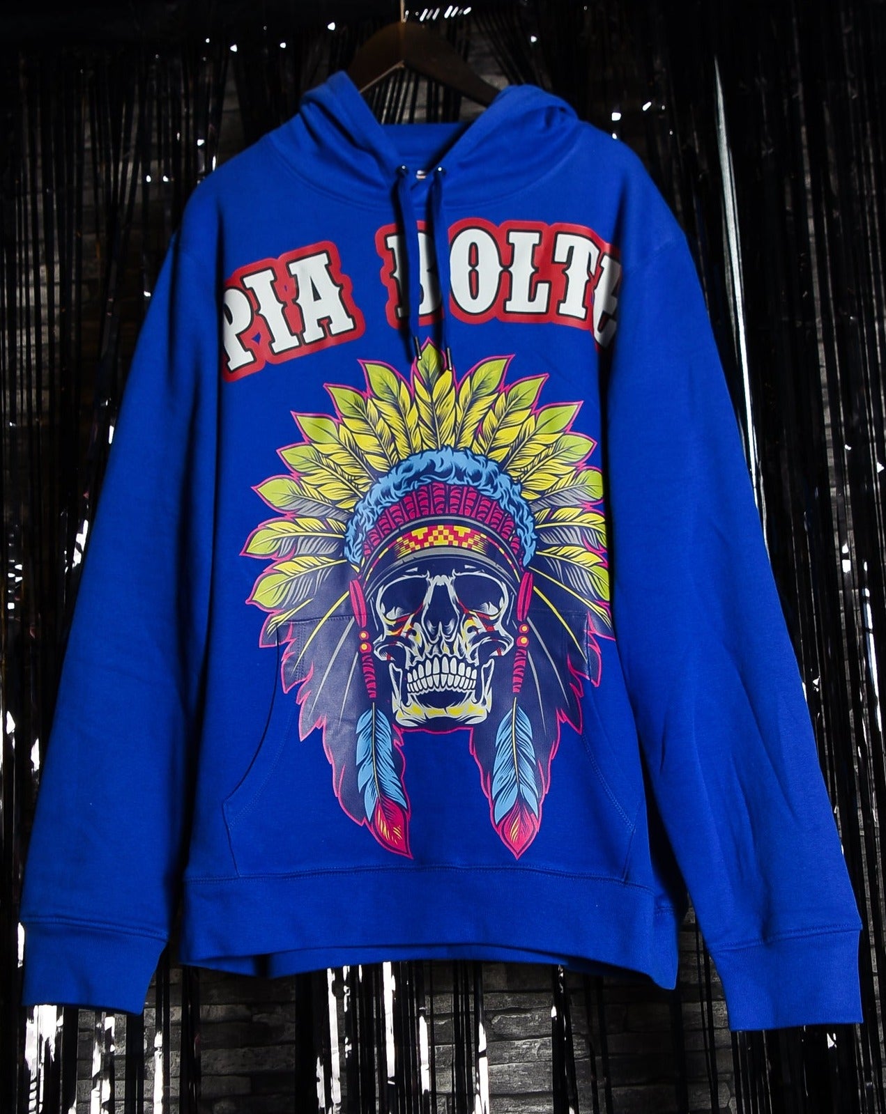 HOODIE INDIAN grey