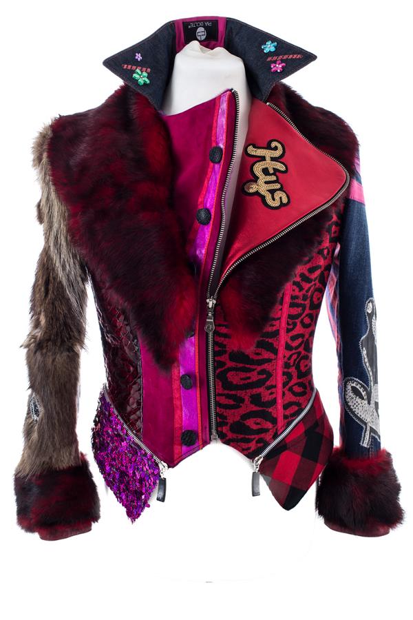 PIA BOLTE® NYC Winter red Skull - PIA BOLTE® COUTURE