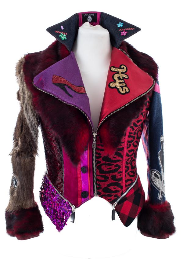 PIA BOLTE® NYC Winter red Skull - PIA BOLTE® COUTURE