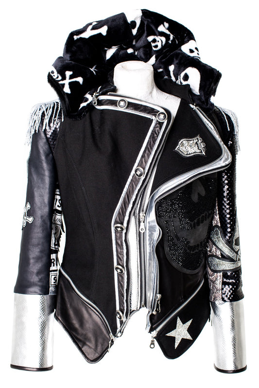 PIA BOLTE® BLACK MILITARY CAT - PIA BOLTE® COUTURE